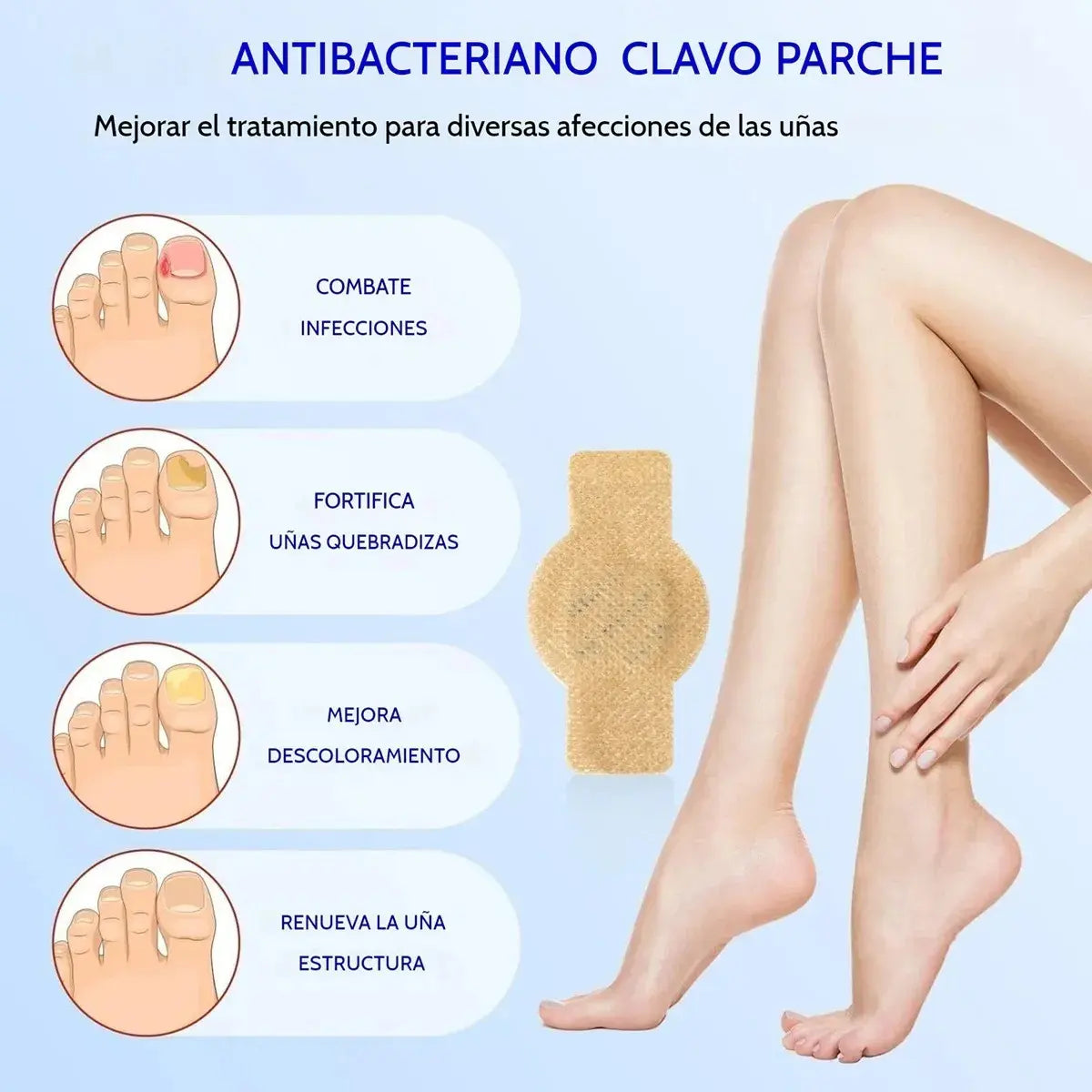 Parches para Uñas de Renovación Nocturna – Pack 2 Cajas (42und)