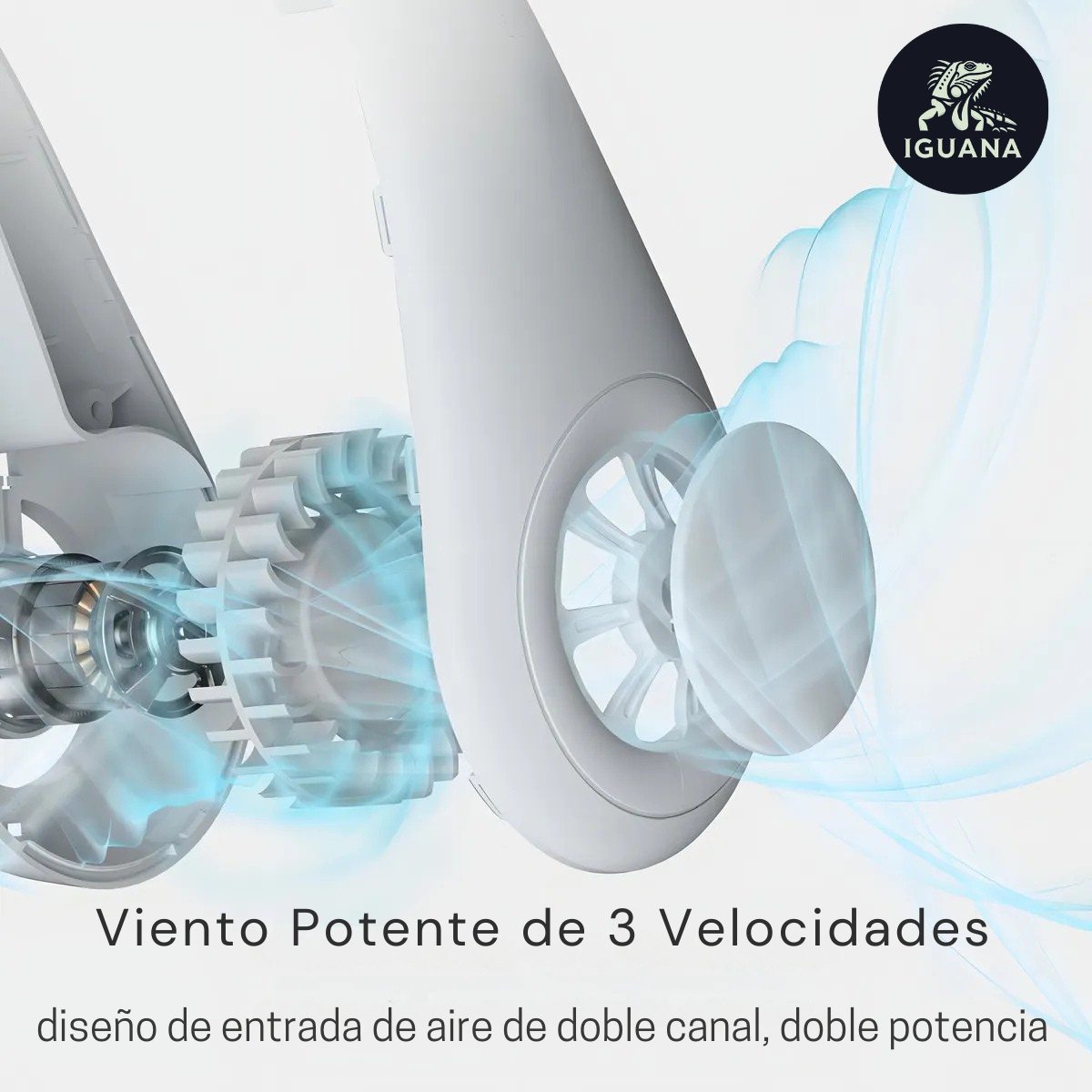 BreezeNeck – Ventilador de Cuello Portátil
