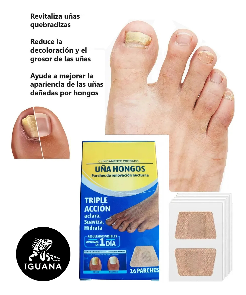 Parches para Uñas de Renovación Nocturna Pack x2