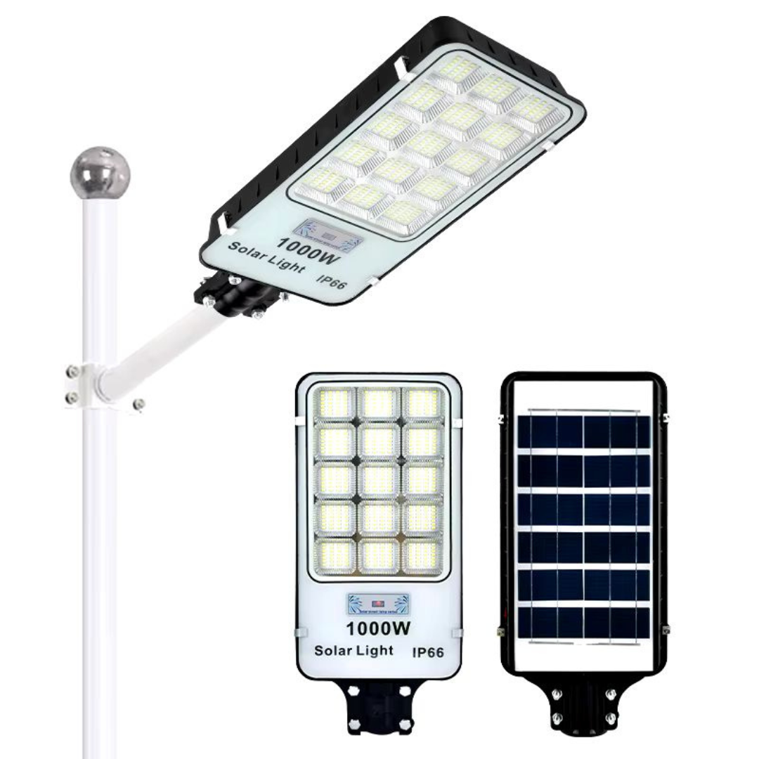 Foco Solar Alta potencia 1000w Exterior