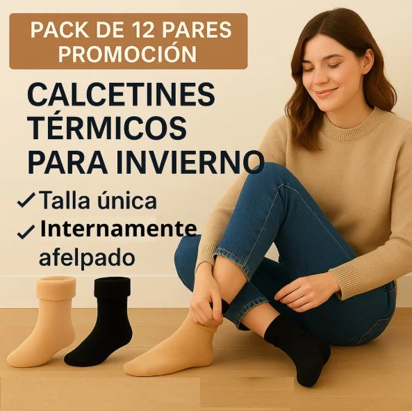 Calcetines Térmicos Polar Pack X12