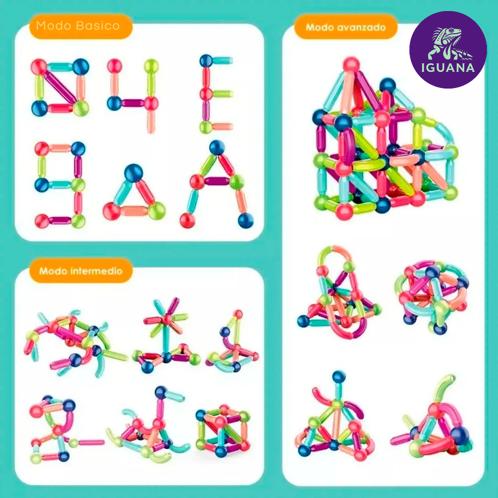 Magnetic Kids – Bloques Magnéticos Creativos