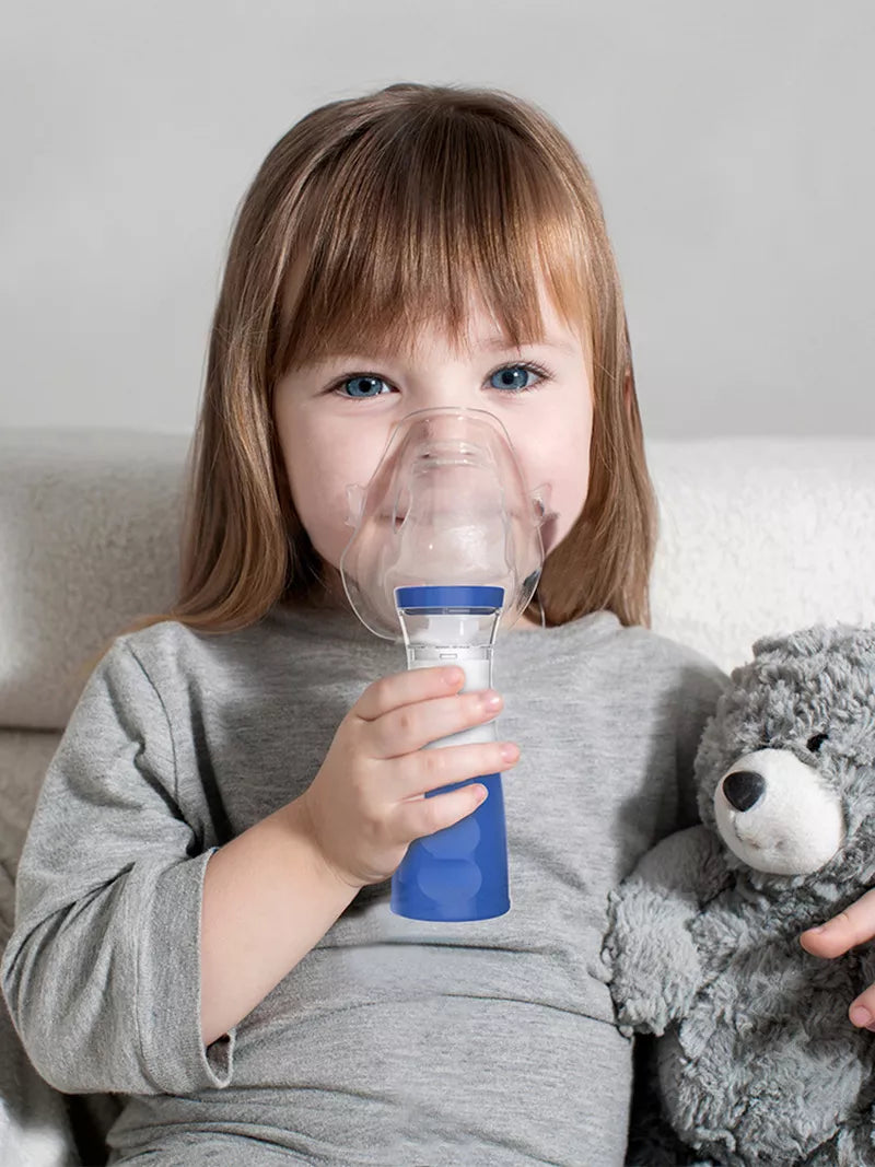 💙 Nebulizador Portátil 2-en-1 Niños & Adultos