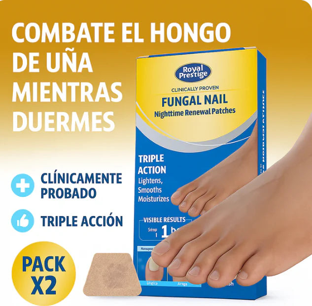 Parches para Uñas de Renovación Nocturna Pack x2
