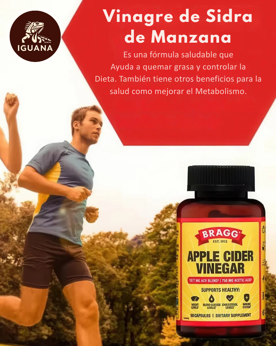 Cápsulas de Vinagre de Sidra de Manzana Bragg