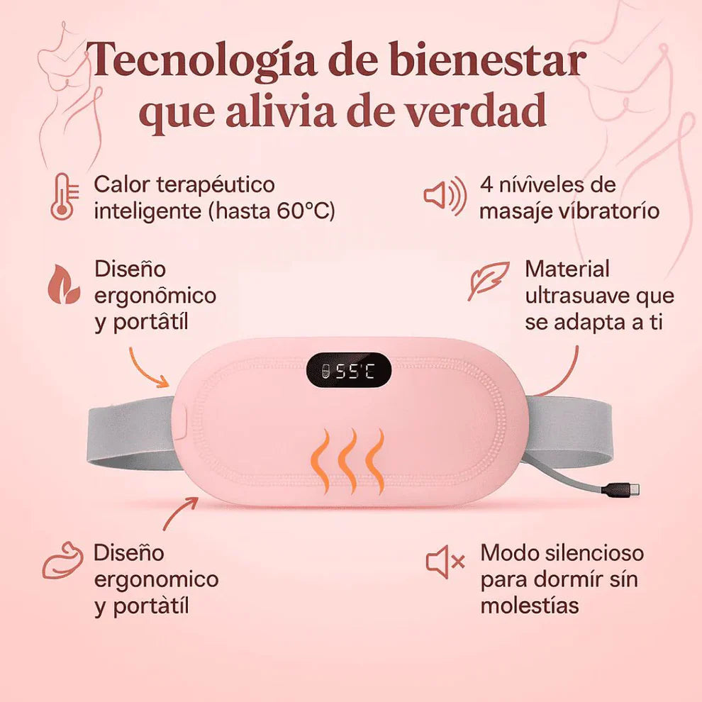 Cinturón Térmico para Cólicos Menstruales