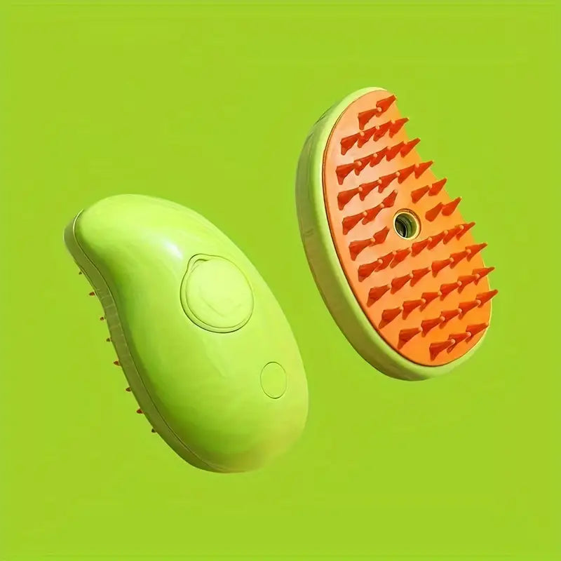 Cepillo vaporizador de mascota